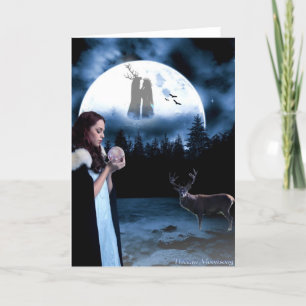 Cartão De Festividades Yule