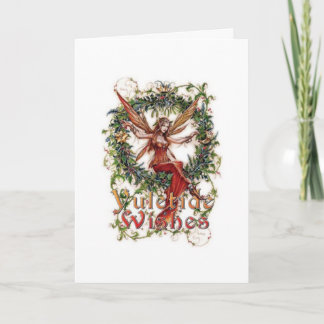 Cartão De Festividades Yule Blessings: Greeting Cards