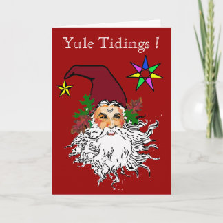 Cartão De Festividades Yule Tidings