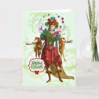 Cartão De Festividades Yuletide Fairy Greeting Card