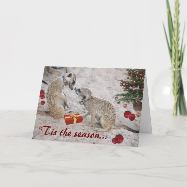 Cartão De Festividades Zaphod and Monkulus Season's Greetings - Card (Frente)