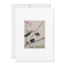 Zen Verde-Holiday Season Zen Minimalista Verde Cal