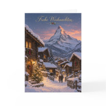 Zermatt Matterhorn Feliz Natal