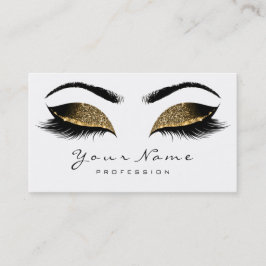 Cartão de fidelidade 10 Lashes de maquilhagem Choc