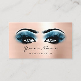Cartão de fidelidade 10 Lashes de maquilhagem Exte