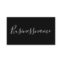 A tendência moderna, minimalista e elegante, preto