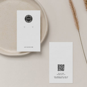 Cartão De Fidelidade Adicione logotipo comercial e placa de exibição co