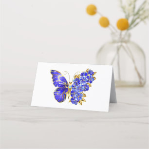 Cartão De Fidelidade Borboleta Safira Flor