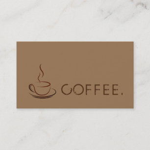 Cartão De Fidelidade Camada de Lealdade Café Punch Modern Dirt Backgro