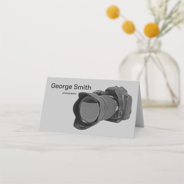 Cartão De Fidelidade Câmera fotográfica (Frente)