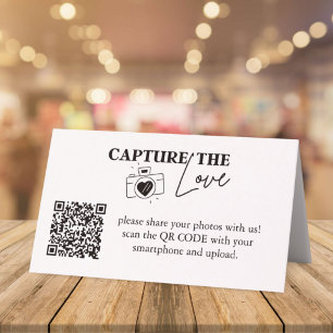 Cartão De Fidelidade Captura Personalizada O Código Qr De Casamento De