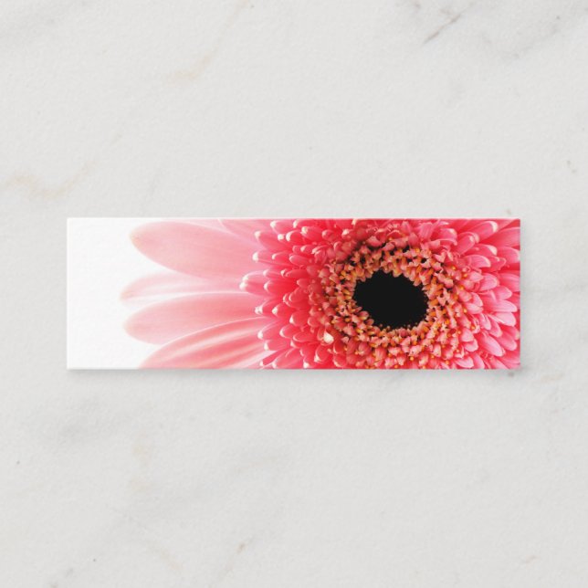 Cartão De Fidelidade Cartaz da Gerbera Daisy (Frente)