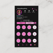 Código QR do Instagram Lista de Cabelos