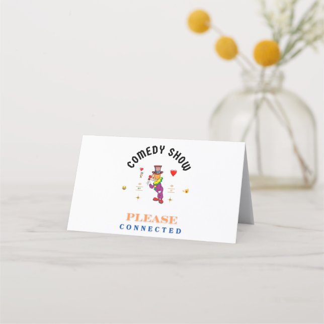 CARTÃO DE FIDELIDADE COMEDY SHOW  (Frente)