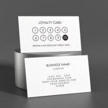 Desconto de Lealdade Elegante Moderno Minimalista