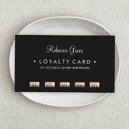 Cartão de fidelidade do cliente Comb Hairstylist 5