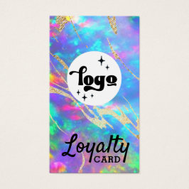 cartão de fidelidade do fire opal stone