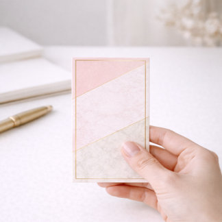 Cartão de Fidelidade Elegante em Branco – Design B