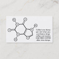 estrutura molecular cafeína