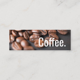 Cartão De Fidelidade Feijão de café Profundidade Simples Oswald Punch-C