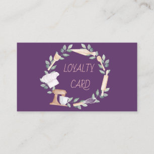 Cartão De Fidelidade Ferramentas de Mão para Misturadores Profissionais