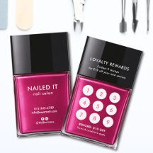 Frasco de Esmalte Rosa Chic Salão de Unhas