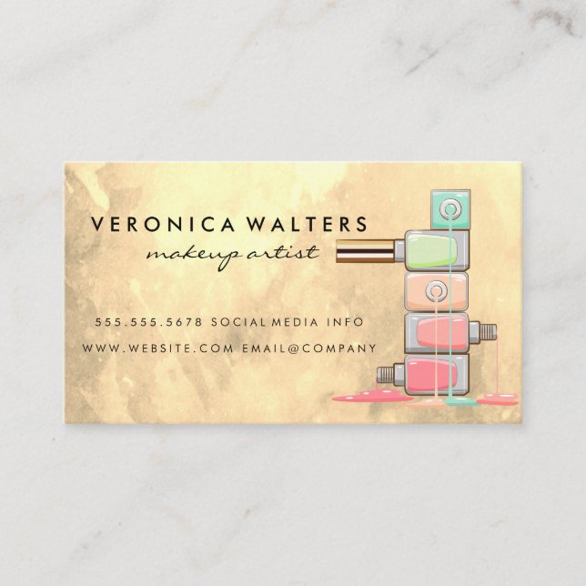 Cartão De Fidelidade Garrafas Poloneses Empilhadas (Frente)