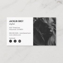 Cartão De Fidelidade Hairstylist | Moderno