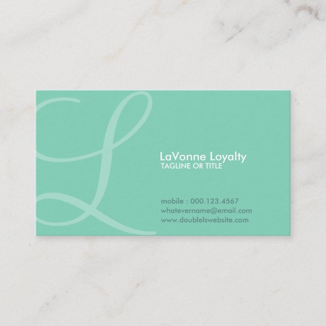 cartão de fidelidade inicial aérea (Frente)