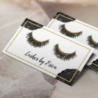 Lash Technician Makeup Artist Black Floral