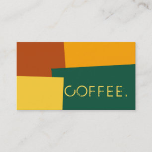 Cartão De Fidelidade Lealdade Café Punch Modern Cor #10