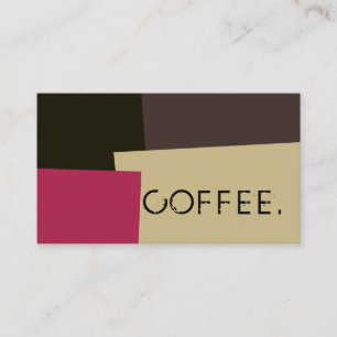 Cartão De Fidelidade Lealdade Café Punch Modern Cor 2