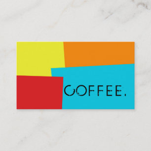 Cartão De Fidelidade Lealdade Café Punch Modern Cor 4