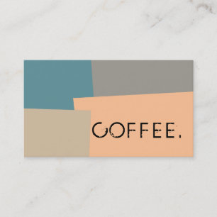 Cartão De Fidelidade Lealdade Coffee Punch Modern Color 11