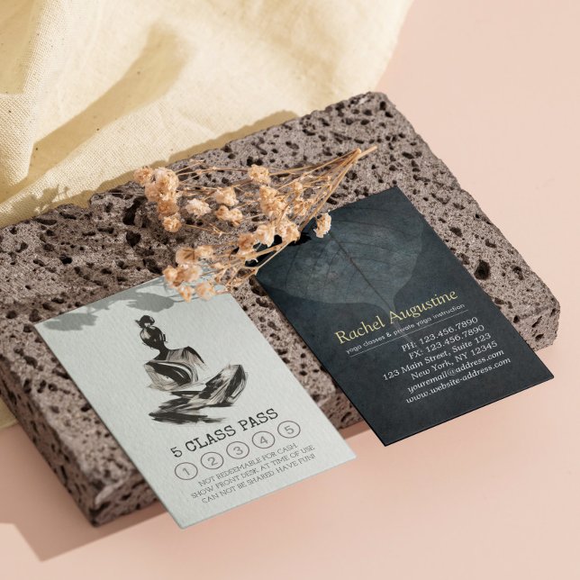 Cartão De Fidelidade Lealdade de passagem de classe de instrutor Brushs (Criador carregado)