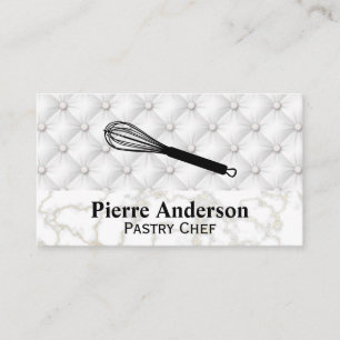 Cartão De Fidelidade Logotipo Whisk Baker Pastelaria