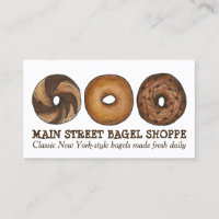 New York NYC Bagels Bagel Compra Comida Café da Ma