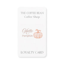 Olá Abóbora Design de Loja de Café Outono para Bou