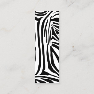 Cartão De Fidelidade Padrão zebra