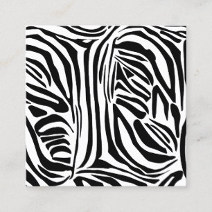 Cartão De Fidelidade Padrão zebra