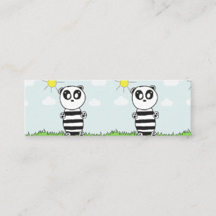 Cartão De Fidelidade Panda Kids