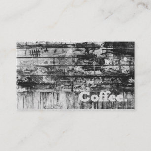 Cartão De Fidelidade Pinta de Dispersão Simples Café Mínimo   Estilo R