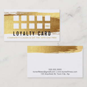 Cartão De Fidelidade PLACA LEALDADE REWARD LEVANTAMENTO glamouroso pinc