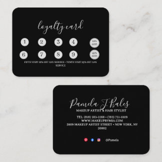 Cartão de Fidelidade Plano 3,5" x 2,0"