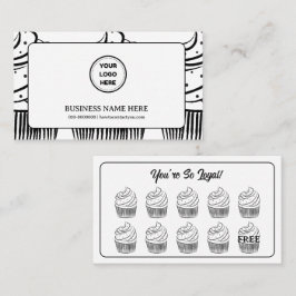 Cartão De Fidelidade Ponto de Recompensa do Compro Café da padaria cupc