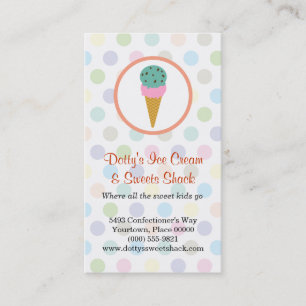 Cartão De Fidelidade Prêmios de Lealdade de Compro de sorvetes