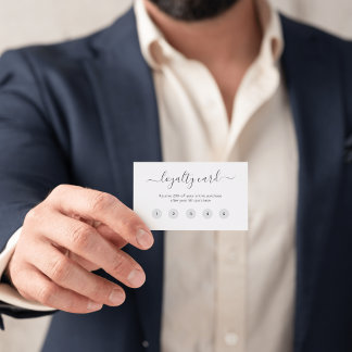 Cartão De Fidelidade Profissional Personalizado Empresa