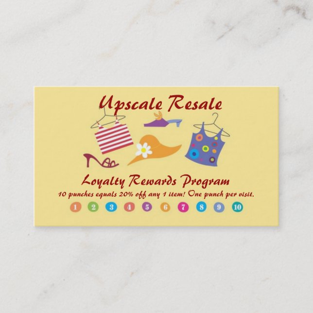 Cartão De Fidelidade Recompensas do cliente (Frente)