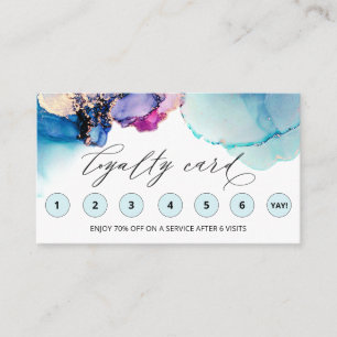 Cartão De Fidelidade *~* Recompensas para o LOGOTIPO QR Yummy Obrigado 