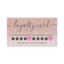 Rosa dourado glitter ombre script makeup blush 10